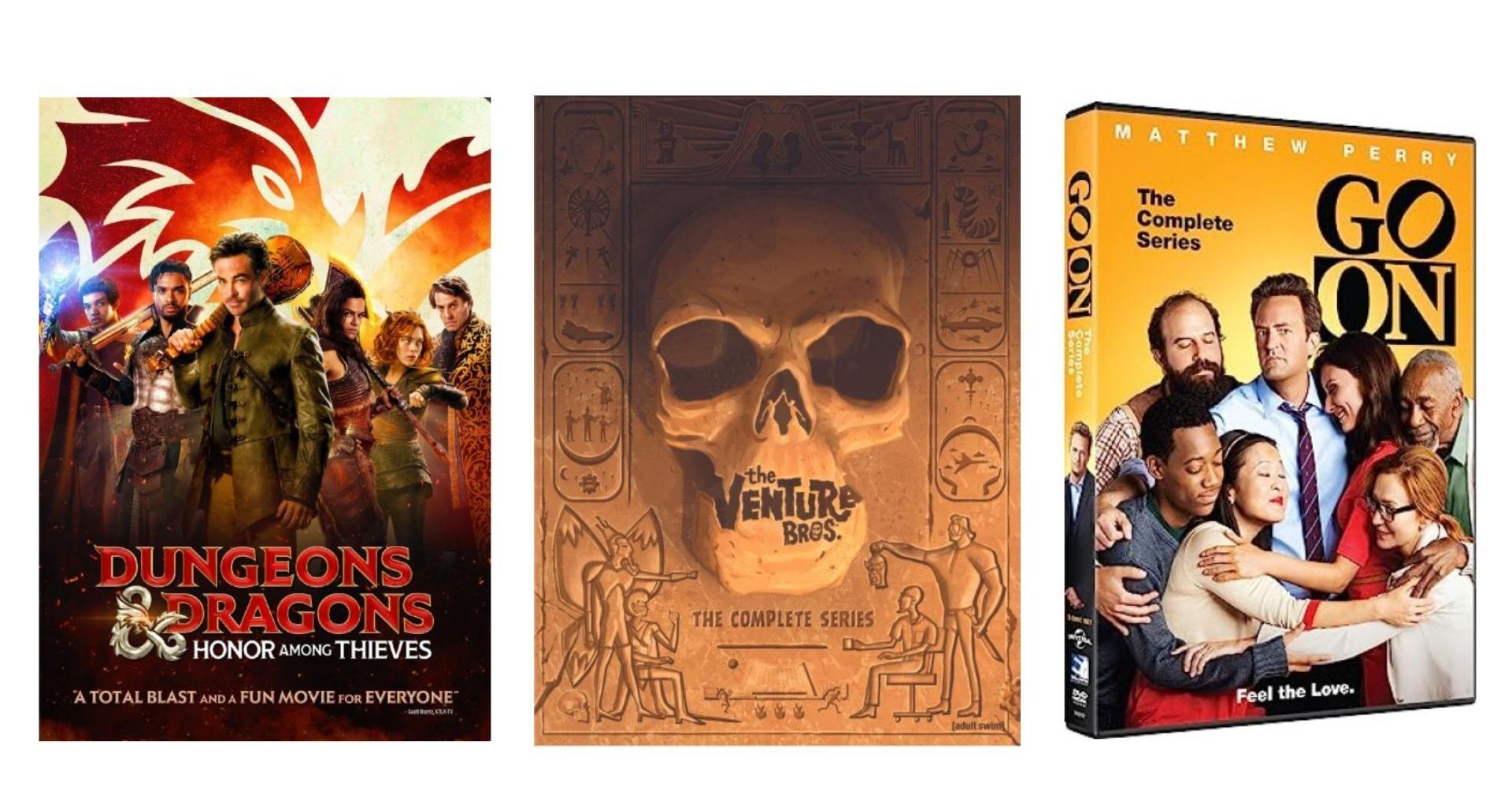Dungeons & Dragons, The Venture Bros. & Go On on Disc! - Vimarsana News