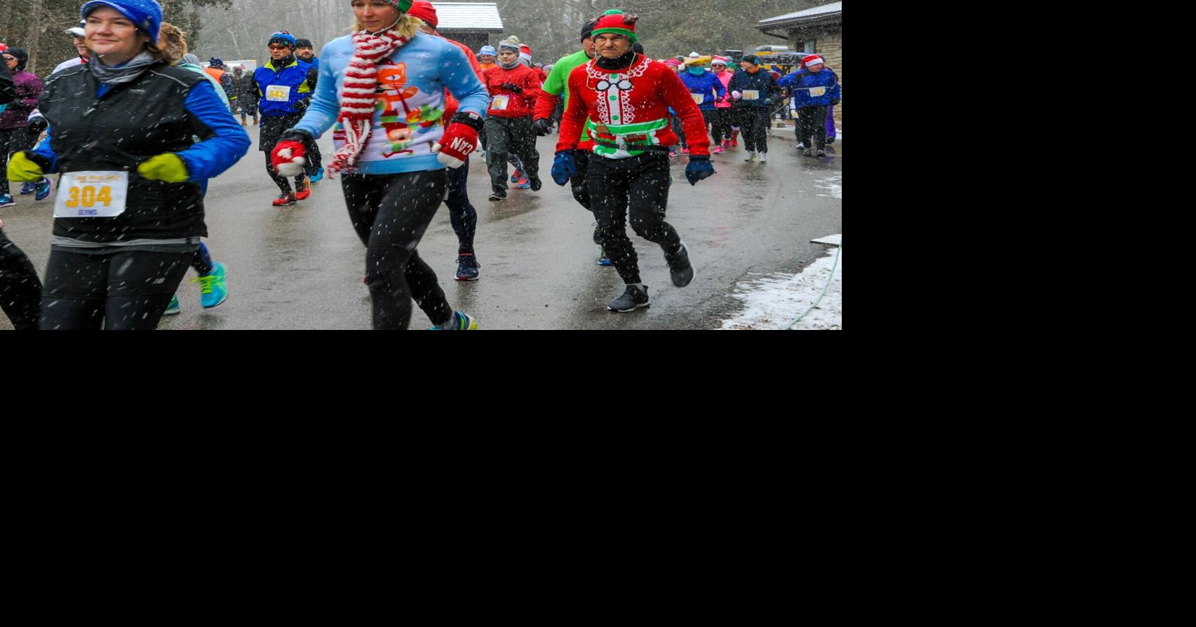 C3 running club bringing Egg Nog Jog to Albion Hills