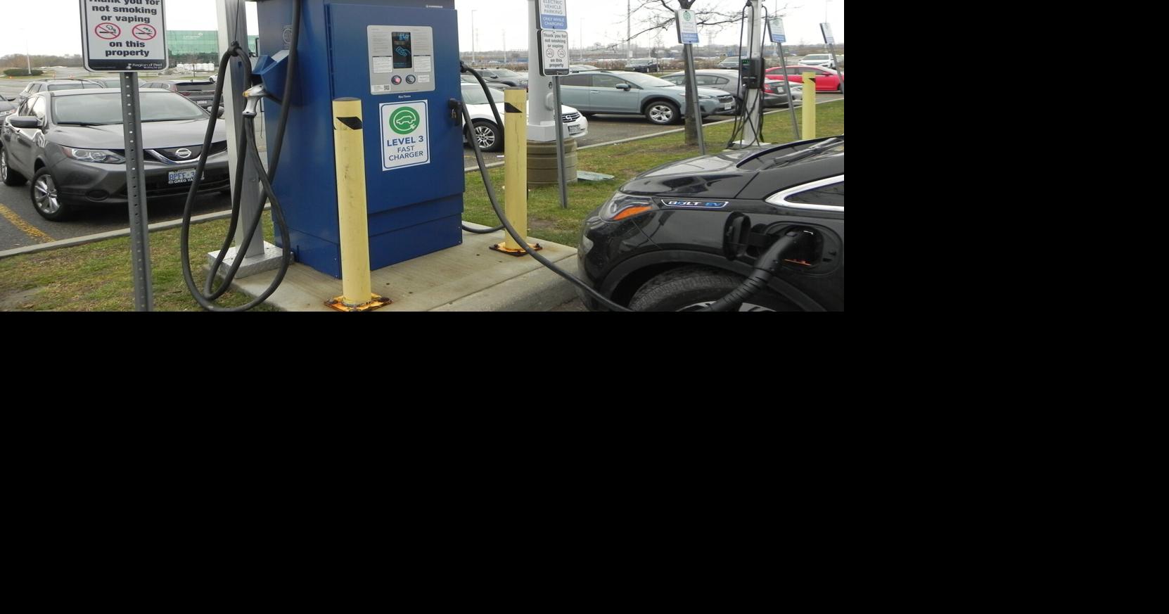 What's going on here? Electric vehicle charging stations in Brampton
