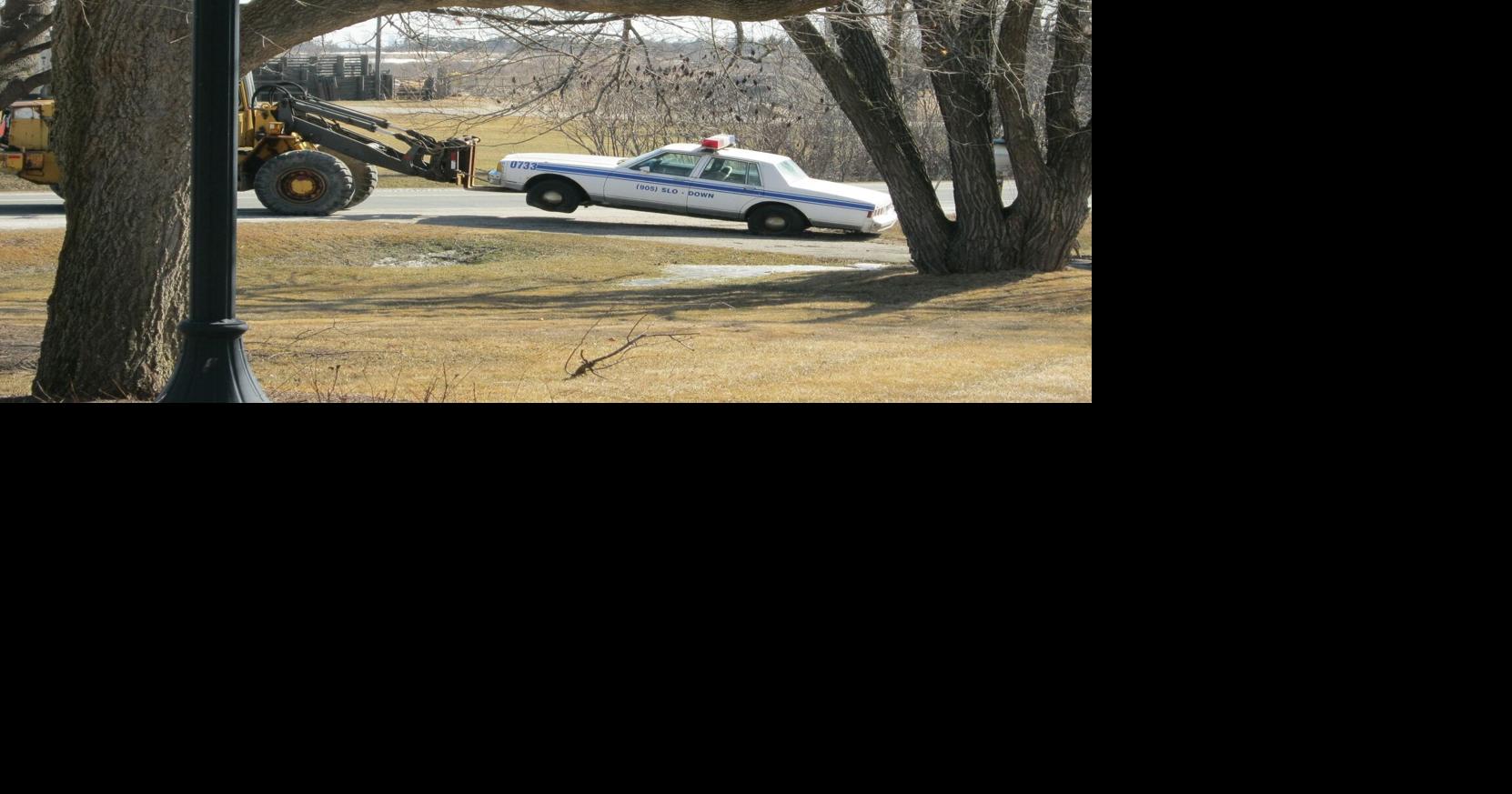 Dixie Road's dummy cop car hangs up the radar gun