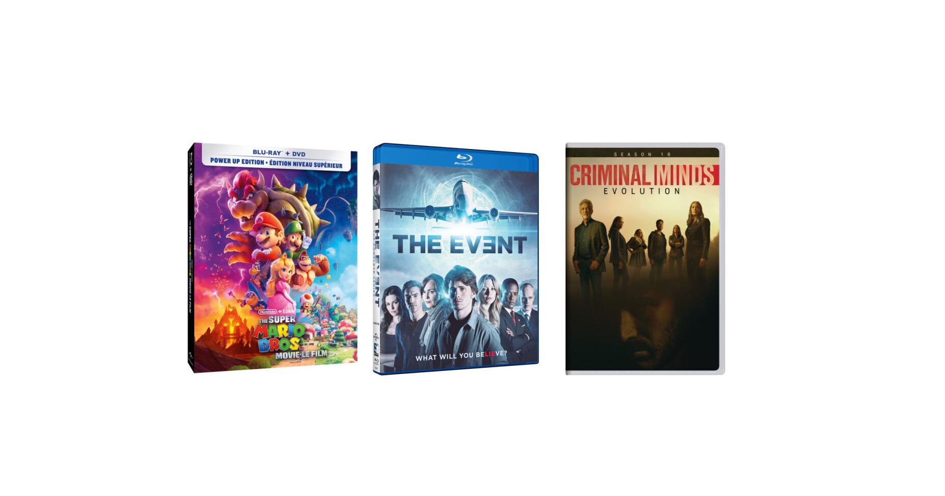 'Super Mario Bros.,' 'The Event' and 'Criminal Minds' on disc - Vimarsana News