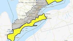 Halton, Peel communities under weather statement today — here's what's in store for Monday's Civic Holiday