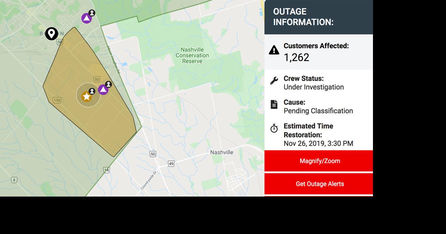 UPDATED Bolton power outage information