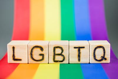 word lgbtq wooden cubes (copy)