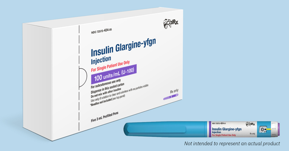 CalRx insulin glargine