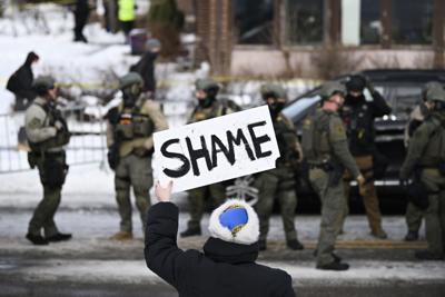 Minnesota protestor