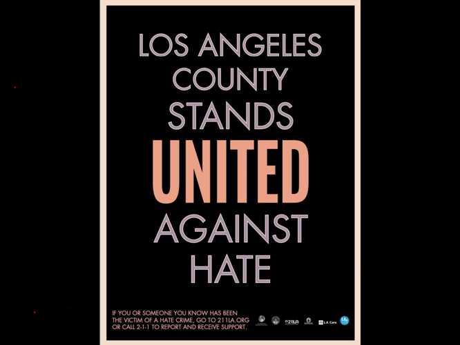 la county stands united against hate