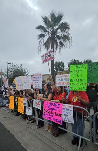 Lineage protestors