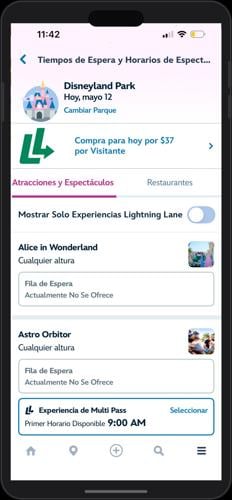 Disney app
