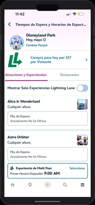 Disney app