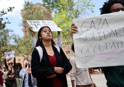 USC Students Hold Protest In Support Of Gaza