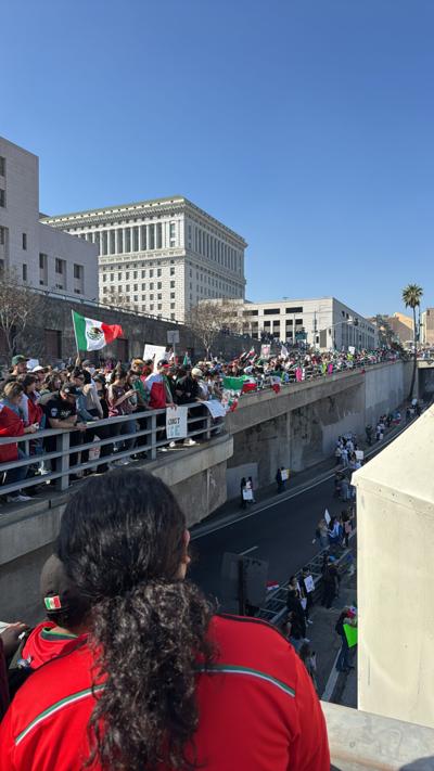 Protest in Downtown L.A.
