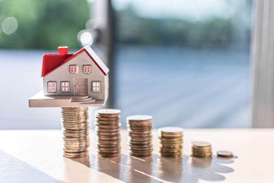 Home concept, Home savings, Selling home, Money and house, Business and finance concept Money and House (copy)