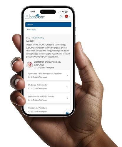SonoSim Launches OB/GYN Test Prep for the ARDMS Obstetrics and Gynecology Examination