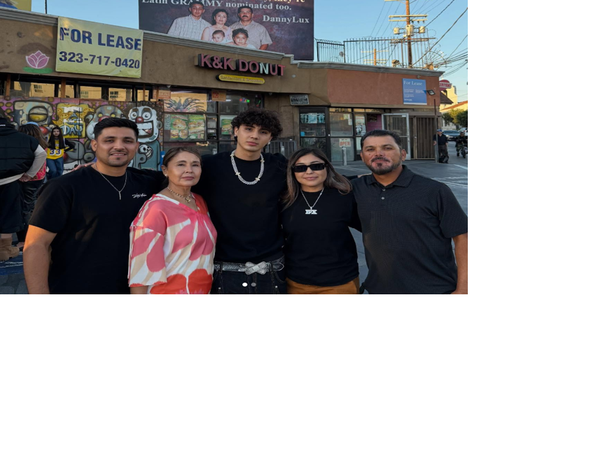 DannyLux and family