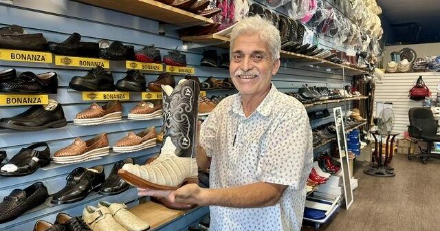 ICE raids force this iconic cowboy boot shop to close in South Central Los Angeles