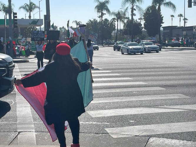 Protest in Riverside