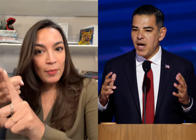 AOC and Robert Garcia