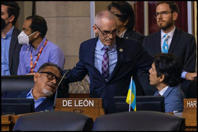 Los Angeles. Fallout From Racist Comments Made by LA City Officials.