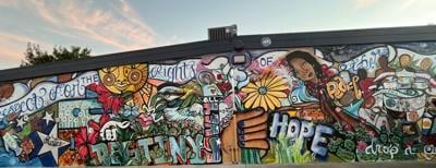 Mural in Orange County high school celebrates peace