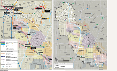 Map of new Metro ight rail