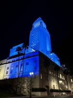 City Hall lights up for Fernando Valenzuela Day