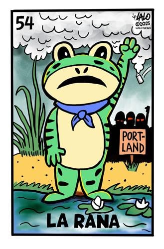 Lalo on CALÓ: LA RANA de Portland