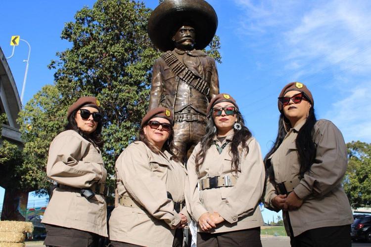 Brown Berets at Mariachi Plaza