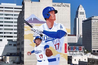 Shohei Ohtani mural