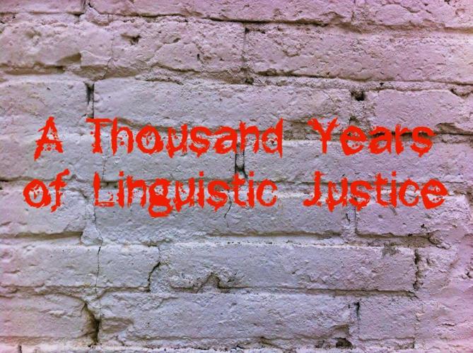 LINGUISTIC JUSTICE
