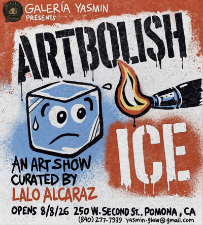 Cartoonist Lalo Alcaraz presents ‘Artbolish ICE’