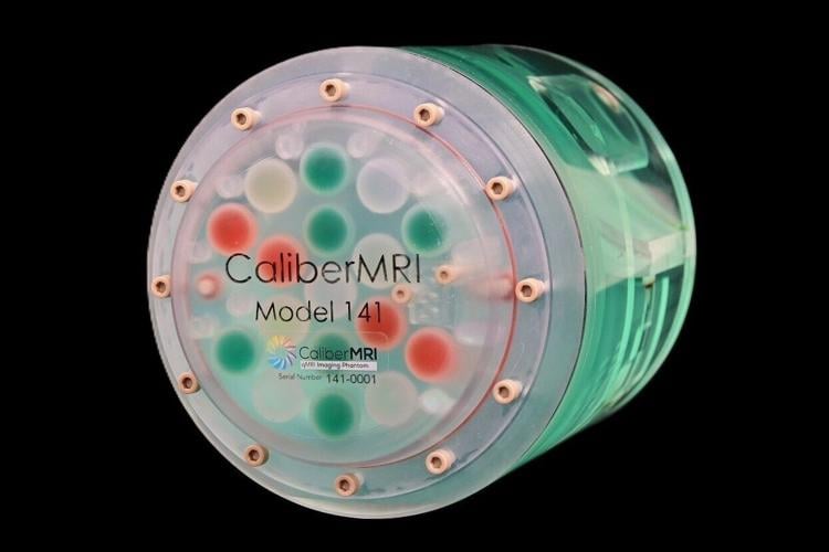 CaliberMRI announces release of the qDisc, a new quantitative MRI phantom for added functionality of the Medium ACR Phantom