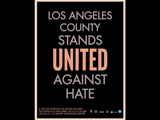 la county stands united against hate