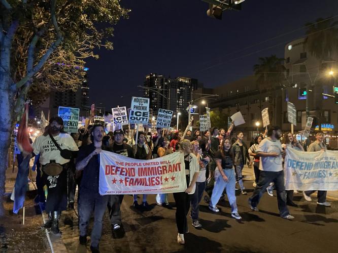 Phoenix ice protest