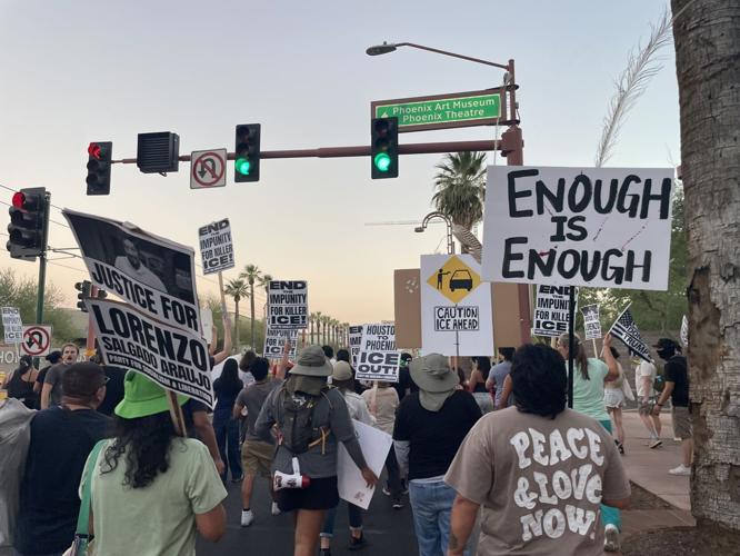 phoenix protest ice