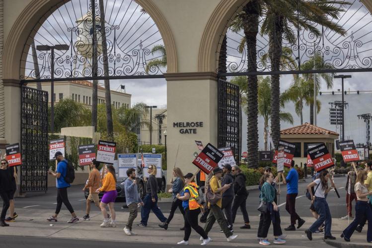 Hollywood Writers Go On Strike In Dispute Over Payments For Streaming Services