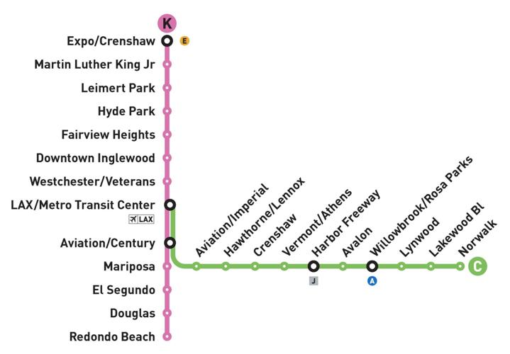 Map of C and K Line