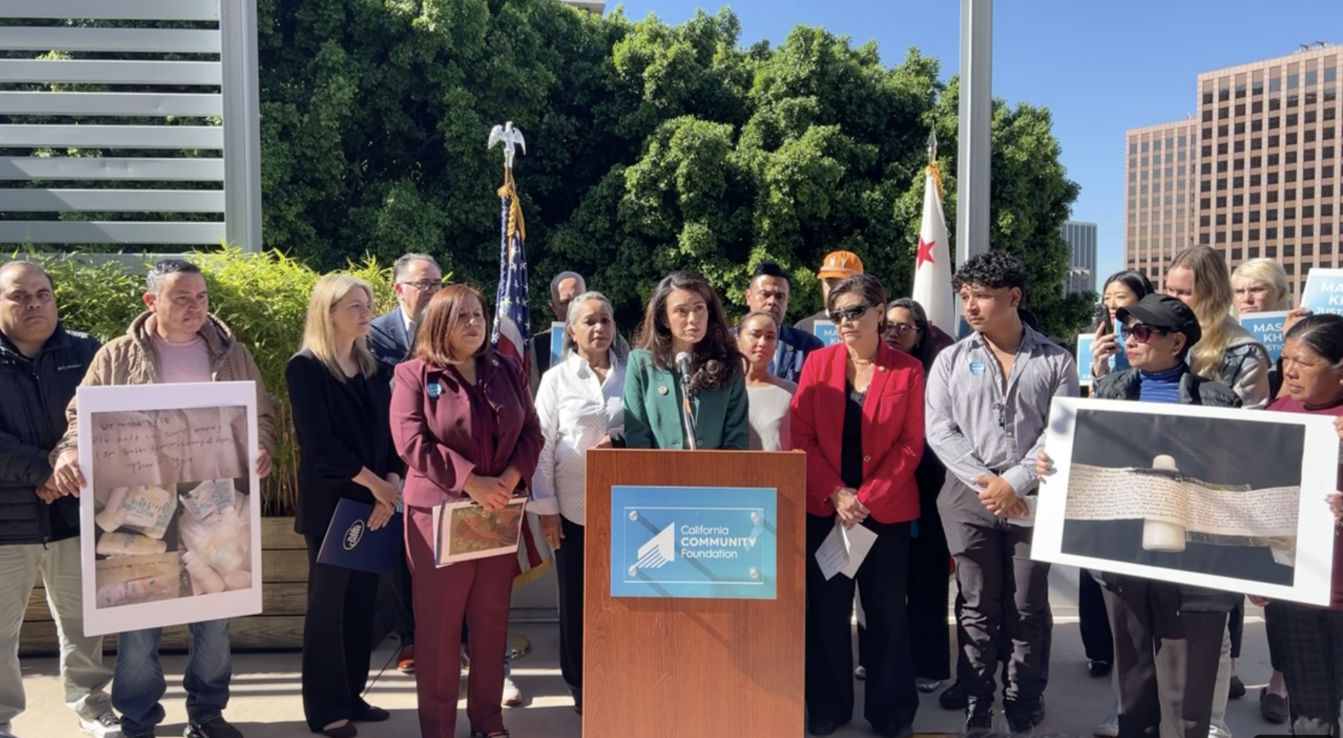 SB 995 press conference