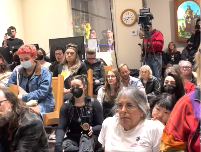 Nex Benedict Vigil attendees