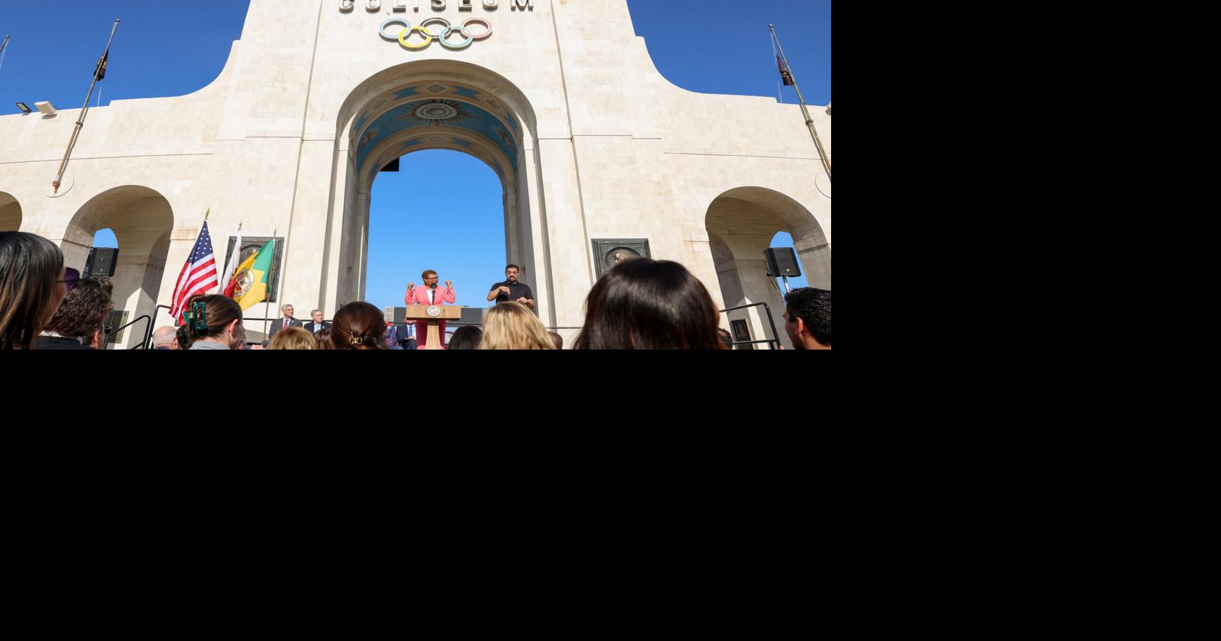 Los Angeles Memorial Coliseum makes history in Olympics | Communities ...