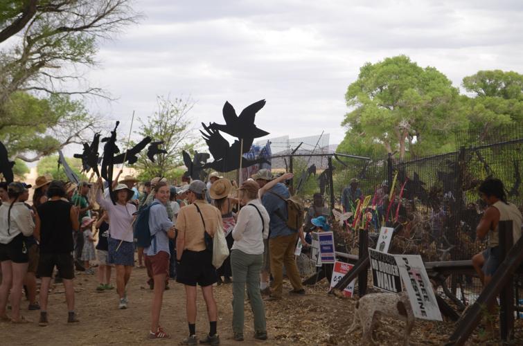 border protest