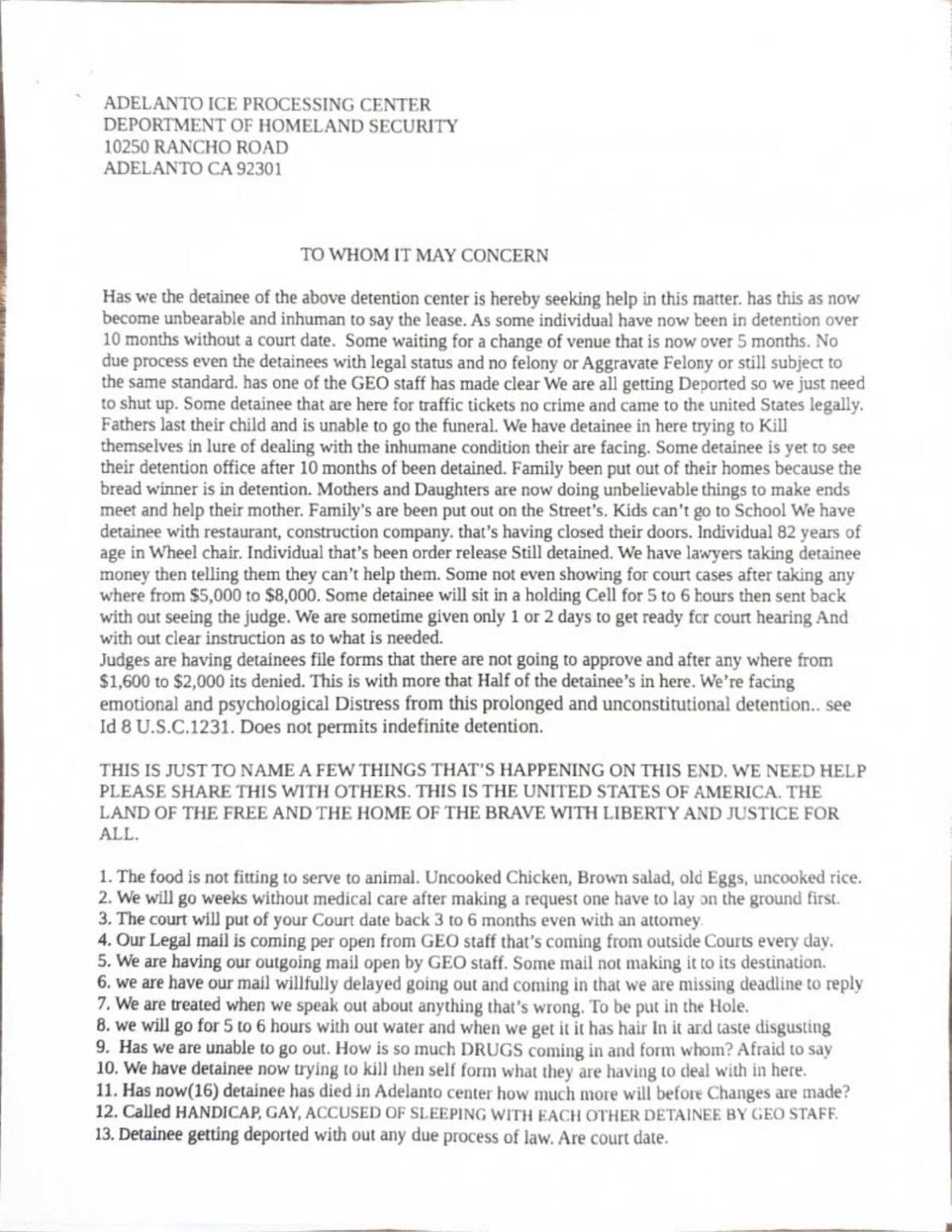 Adelanto Petition of Writ copy