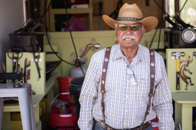 Tucson farrier George Goode