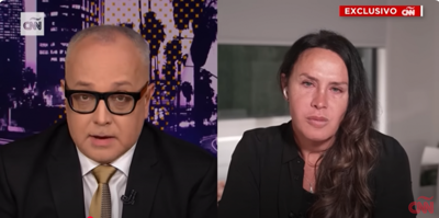 CNN en español intrevista con Karla Sofía Gascón