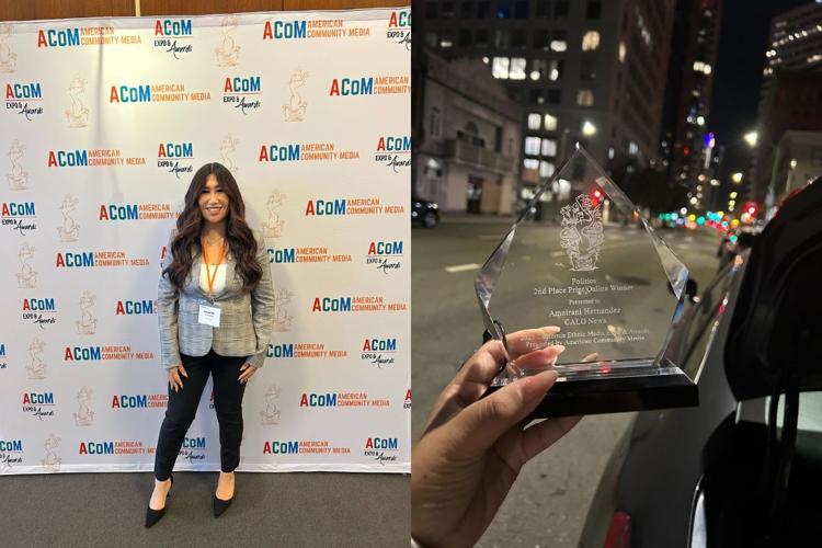 Amairani Hernandez award