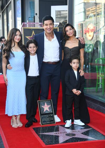 Mario Lopez Honored With Star On The Hollywood Walk Of Fame
