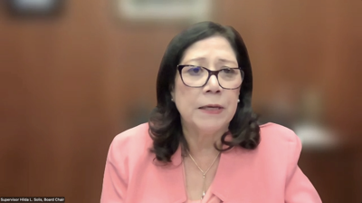 L.A. County Supervisor Hilda Solis Virtual Briefing