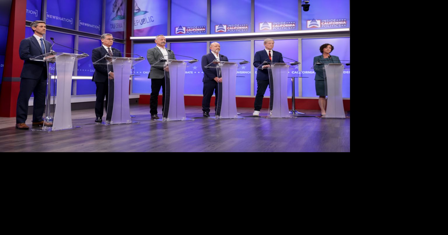California gubernatorial candidates divided over education funding and social issues