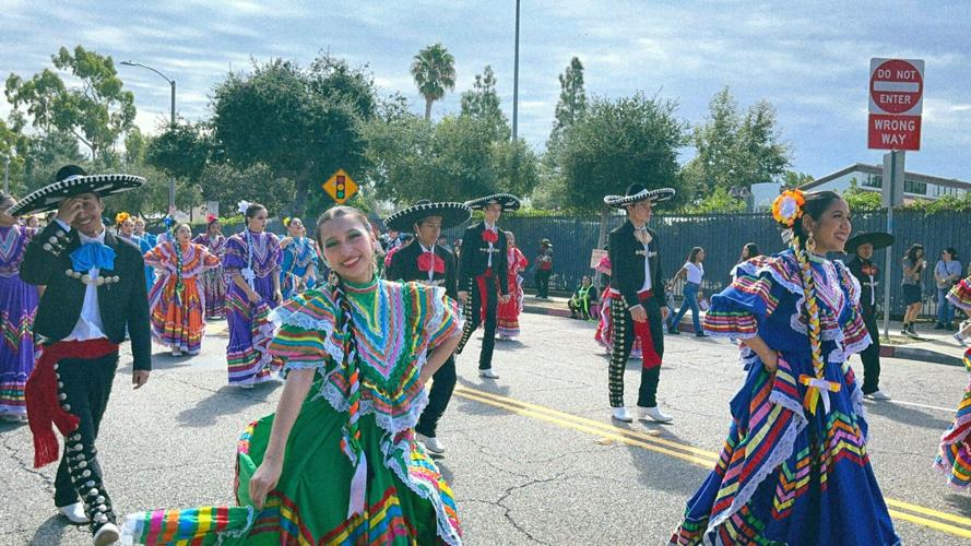 Mexican day in East Los Angeles Folklorico
