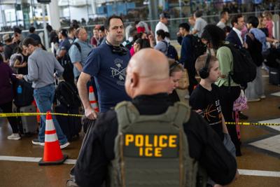 Trump Sends ICE Agents To Airports